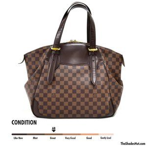 Louis Vuitton Verona GM Ebene Damier Canvas Bag